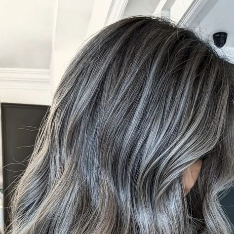 Grey Hair Inspiration, Asian Hair, A Lot Of People, Grey Hair, Balayage, Hair Inspiration, Hair Stylist, Toronto, Turn Ons