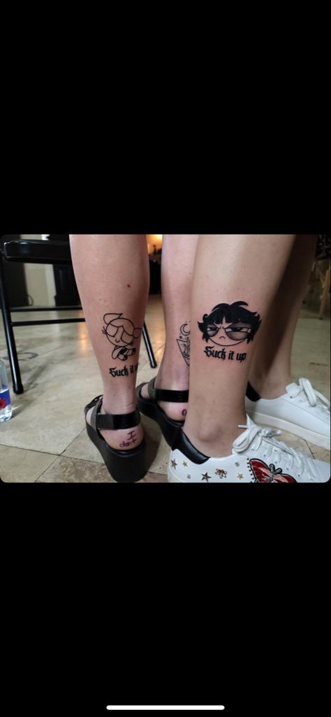 Bubbles Tattoo Powerpuff, Buttercup Powerpuff Tattoo, Power Puff Girls Tattoo, Buttercup Tattoo Powerpuff, Powerpuff Girls Tattoo, Buttercup Tattoo, Bubble Tattoo, Private Tattoo Studio, Cup Tattoo