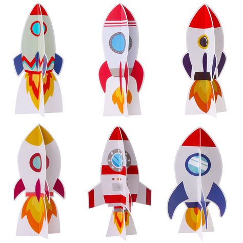 Space Theme Birthday Party, 3d Table, Rocket Party, Space Party Decorations, Hand Art Kids, Space Theme Party, Outer Space Theme, Outer Space Party, Sprinkle Baby Shower