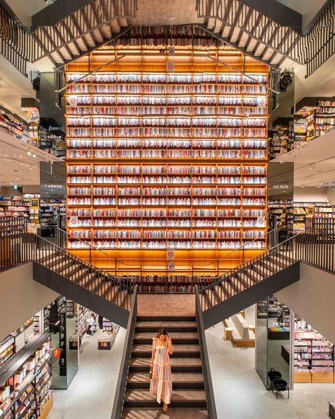 Stay true to your shelf. 📍Tsutaya Bookstore #library #japantravel #nagoya #nagoyaisnotboring #aichi #aichinow #tsutayabookstore #booklover #aeonmall #noritake #reflection #sheisnotlost #bookworm #tsutaya #architecture #architectanddesign Tsutaya Bookstore, Library Concept, Bookstore Design, Cultural Centre, Nagoya, Art Icon, Animation Studio, Stay True, Japan Travel