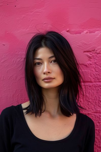 Shoulder Length Hair For Wide Face, Square Face Haircut Side Part, Long Haircuts For Square Face Shape, Haircut For Strong Jawline Women, Haircuts For Square Faces Short, Haircuts Rectangle Face, Celebrities With Square Face Shape, Square Face Straight Hair, Square Shape Haircut