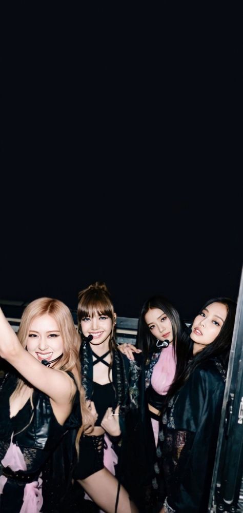 Extended Wallpaper, Blackpink Wallpapers, Blackpink Coachella, Black Pink Background, Concert Aesthetic, Blackpink Poster, Blackpink Members, Dara Kpop, Royal Life