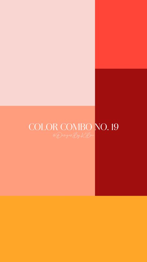 Red Pink Blue Yellow Color Palette, Coral Color Combinations, Color Thesaurus, Peach Color Schemes, Pantone Trends, Disney Minimalist, Colour Guide, Color Mood, True Spring