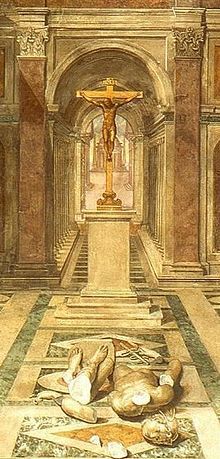 Dark Ages (historiography) - Wikipedia Triumph Of Christianity Over Paganism, Ceiling Painting, Sleeves Ideas, Dark Ages, Design Reference, Surrealism, Palace, Ceiling, Art