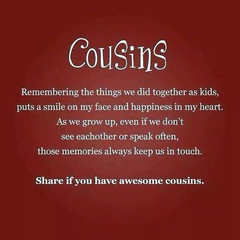 Quotes Cousins, Quotes About Memories, Funny Cousin Quotes, Best Cousin Quotes, Citation Encouragement, Funny Cute Memes, Sister Poems, Best Cousin, Cousin Quotes