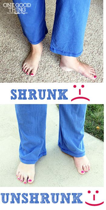 How to “Unshrink” Your Clothes! Unshrinking Clothes, Shrink Clothes, How To Shrink Clothes, Nyttige Tips, Clothing Tips, Laundry Tips, Tall People, Look Formal, Baby Shampoo