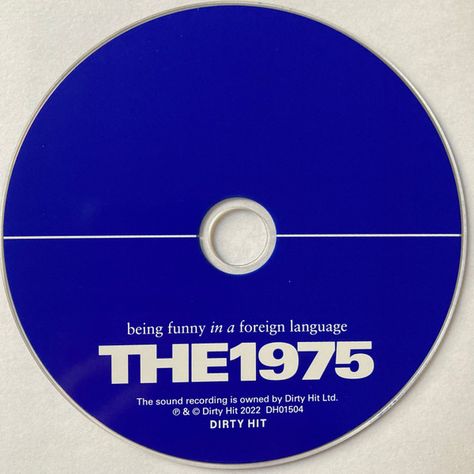 1975 Homescreen, Funny In A Foreign Language, The 1975 Album, 1975 Vinyl, Barbie Design, Interesting Packaging, Cd Icon, Font Logotype, Vinyl Artwork