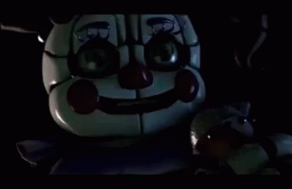 Sister Location Baby, Fnaf Gif, Baby Pizza, Fnaf Baby, Let The Games Begin, Fnaf Sister Location, City Folk, Circus Baby, Make A Gif