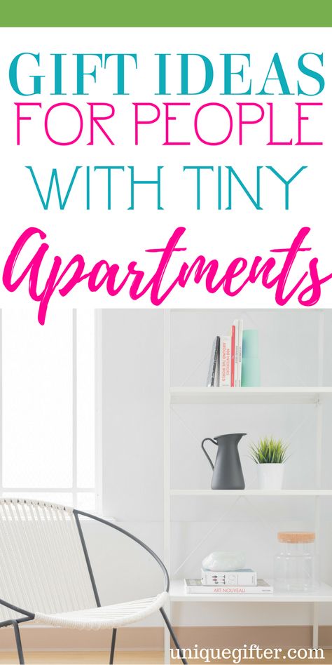 Gift Ideas for People with Tiny Apartments | What to buy someone with no space | Tiny house living gifts | What to buy a tiny house person | RV gift ideas | Fun gifts for RVers First Apartment Gifts For Him, Gifts For First Apartment, First Apartment Gift Ideas, New Apartment Gifts, Apartment Gifts, First Apartment Gift, Buy A Tiny House, Rv Gifts, New Apartment Gift