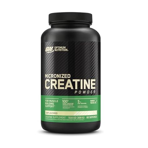 Optimum Nutrition Micronized Creatine Monohydrate Powder, Unflavored, Keto Friendly, 60 Servings (Packaging May Vary) Creatine Powder, Muscle Building Diet, Nutrition Branding, Creatine Monohydrate, Body Building Men, Optimum Nutrition, Med School, Men's Muscle, Sports Nutrition