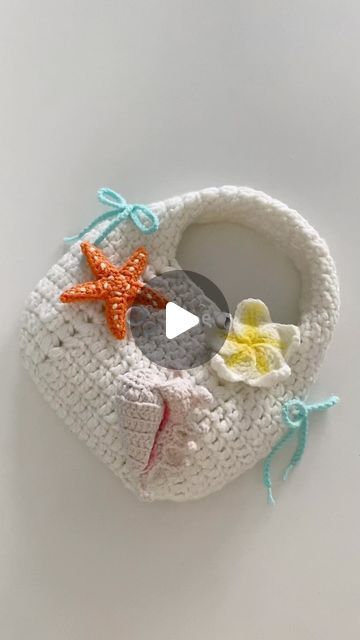 inu on Instagram: "“Fresh sea bag”✨🐚🌊 +Version 2" Crochet Sea Bag, Crochet Ocean Bag, Ocean Bag, Sea Bags, Sea Decor, Crochet Clothing And Accessories, Crochet Inspo, Crochet Clothing, April 21