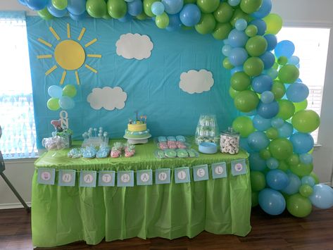 Peppa Pig Themed Birthday Party For Boy, Peppa Pig Birthday Party Boy Ideas, Peppa Pig Birthday Party Boy, Peppa Pig Boy Birthday Party, Peppa Pig George Birthday Party, George Pig Birthday Cake, George Pig Birthday Party, Pig Birthday Decorations, Pig Birthday Theme