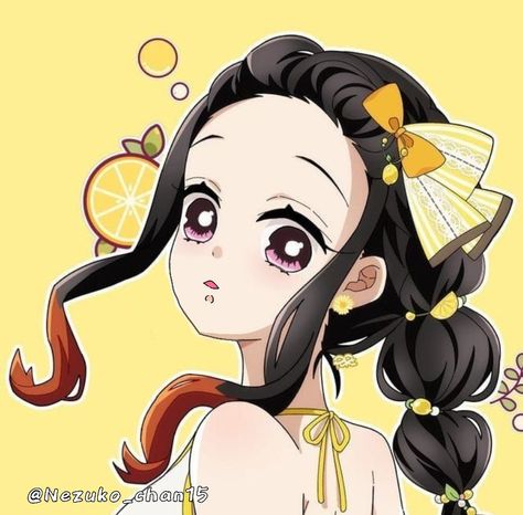 Nezuko Hairstyle, Nezuko Chan, Chibi Anime Kawaii, Nezuko Kamado, Pretty Braided Hairstyles, Demon King Anime, Tanjiro Kamado, Pin Art, Demon King