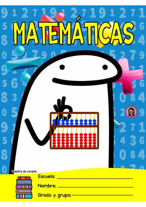 ☯️♈ Portadas Flork para Libretas Maestra de Corazón.pdf Flork Meme