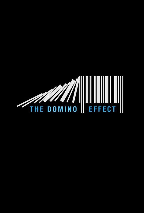 Barcode Design, Domino Effect, Graphic Design Advertising, Typography Art, Advertising Design, Art Logo, Graphic Design Logo, Typography Design, Creative Art