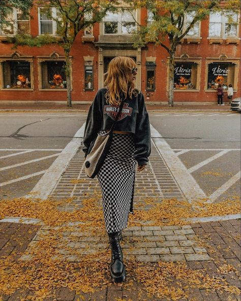 Fall Grunge Outfits, Winter Goth Outfits, Grunge Fall Outfits, Grunge Outfits Winter, Alternative Outfits, Look Vintage, Fall Fashion Outfits, Edgy Outfits, Work Attire