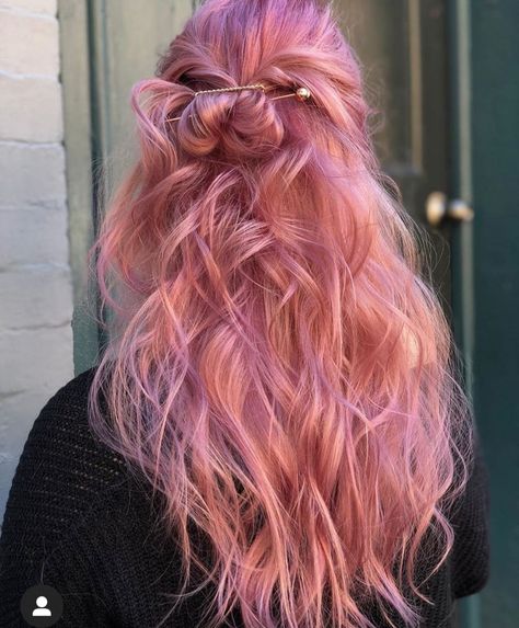 Long Hair Looks, Magenta Hair Colors, Pink Hair Color Ideas, Long Pink Hair, Pink Hair Color, Pulp Riot Hair Color, Magenta Hair, Light Pink Hair, Make Hair Grow