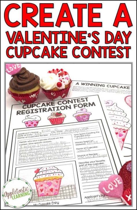 Valentine’s Day activities for elementary kids are fun with this Valentine’s Day Project Based Learning unit. Better than just worksheets, these activities for Valentine’s Day Math and Writing include graphic organizers, writing prompts, printables, and math activities. Perfect for 3rd, 4th, 5th, and 6th grades! Valentine’s Day parties with cupcakes can’t be beat! Valentine’s Day Crafts For Special Education, Valentine’s Day 4th Grade, Valentine’s Day Writing Prompts, Valentine’s Day 5th Grade, Valentine’s Day 3rd Grade, Valentine’s Day Writing, 4th Grade Valentines Ideas, Valentines Day Writing Activities, 3rd Grade Valentines