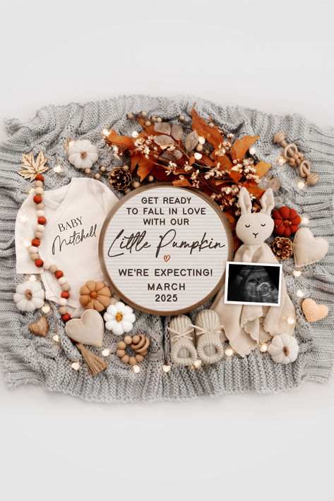 Announce your fall pregnancy with our gender-neutral digital announcement! This modern design celebrates your joyous news in a festive, seasonal way. Perfect for sharing with friends and family, it brings warmth and excitement to your baby reveal. Customize and order today to spread the joy! 🍂👶🎉 #FallPregnancyAnnouncement #AutumnBabyReveal #GenderNeutral #DigitalAnnouncement #ModernBabyReveal #PregnancyReveal #SeasonalAnnouncement Digital Baby Announcement, Fall Pregnancy Announcement, Boy Gender Reveal, Digital Announcement, Girl Gender Reveal, Fall Maternity, Baby Reveal, Pregnancy Reveals, Gender Neutral Baby