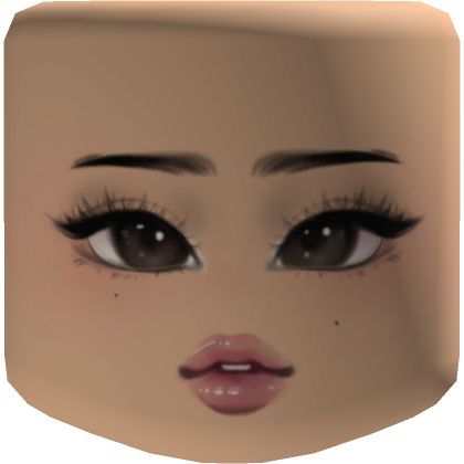 Roblox Roblox Makeup Faces Codes, Roblox Makeup Faces, Roblox Girl Face, Roblox Makeup, Makeup Mask, Roblox Face, Mask Light, Korean Makeup Look, Face Makeup Tutorial