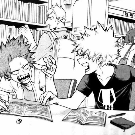 Bakugou Manga, Kirishima Eijirou, Manga Pages, Anime Wall Art, Hero Academia Characters, Fanarts Anime, My Hero Academia Manga, Anime Sketch, Izuku Midoriya