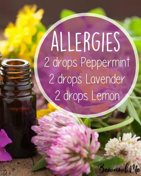 Essential Oils Allergies, Essential Oil Remedy, Oil Remedies, Essential Oils Health, Essential Oil Diffuser Recipes, Oil Diffuser Recipes, Yl Essential Oils, Essential Oil Mixes, Essential Oil Blends Recipes