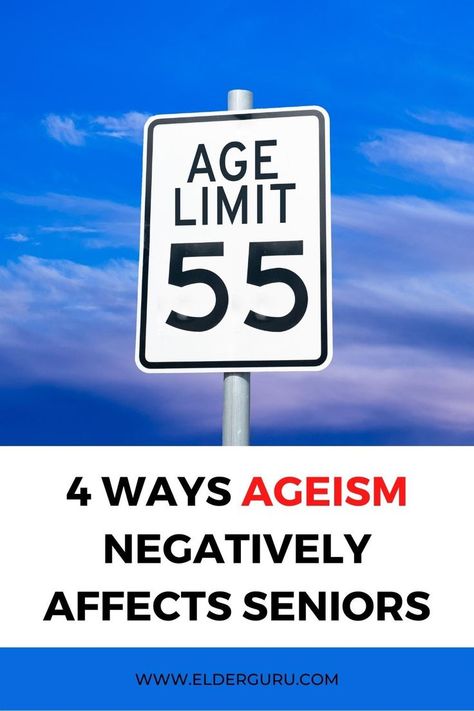 how ageism affects seniors negatively Aging Society, Highway Signs, Pop Art