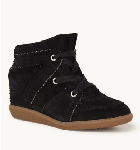 Isabel Marant Bobby, Marant Shoes, Isabel Marant Shoes, Stockholm Fashion, Wedge Sneaker, Isabel Marant, Wedge Boot, Top Sneakers, High Top Sneakers