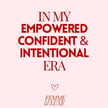 In my empowered, confident and intentional era 💕🫶🏻 ❤️ 💄 @femmeandluxe #empowered #confident #intentional #quoteoftheday #femaleentrepreneur #femalequotes #quoteoftheday #girlboss #bossbabe #selflove #selflovequotes #loveyourself Confident Era, Era Quotes, Alpha Female, Self Love Quotes, Female Entrepreneur, Boss Babe, Woman Quotes, Quote Of The Day, Self Love