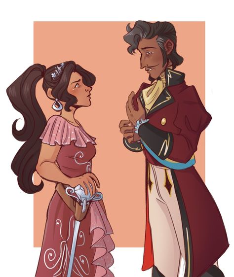 missnobodynobodius on Tumblr. Elena Of Avalor Fan Art, Princess Lessons, Disney Characters As Humans, Disney Elena, Elena Of Avalor, Baby Learning Activities, Disney Princess Frozen, Sofia The First, The Big Four