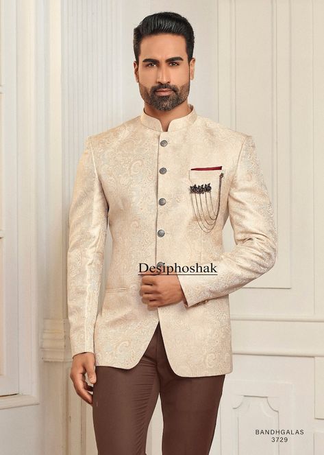 Mens Designer Jodhpuri Suit Bandhgala Suit Latest Party Wedding Suit Stylish Suit Slim Fit Coat Pant For Groom Jodhpuri Sherwani, Menswear Wedding, Sherwani For Groom, Men Sherwani, Stitch Pajamas, Jodhpuri Suit, Sherwani Groom, Sherwani For Men, Mens Fashion Wedding