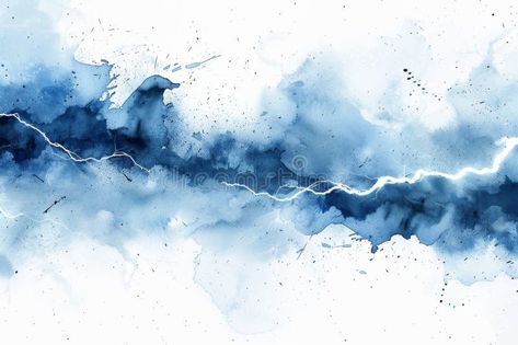 Abstract Blue Watercolor Lightning Generative AI royalty free stock image Watercolor Lightning, Vector People, Blue Watercolor, Photo Image, Electricity, Royalty Free, Royalty, Stock Photos, Energy