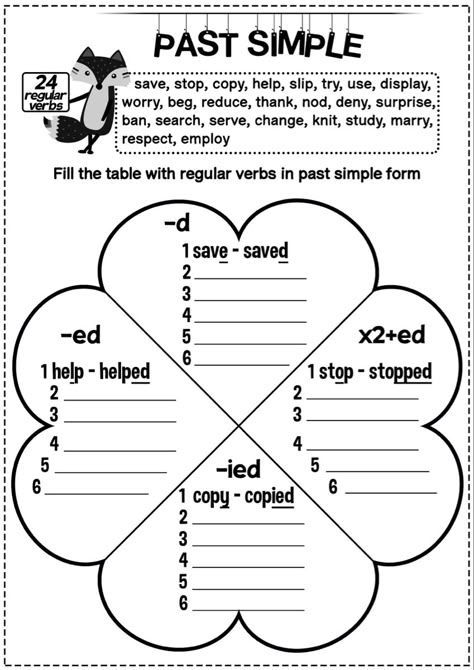 Ed Verbs Worksheet, Past Simple Verbs Worksheets, Regular Past Tense Worksheet, Simple Past Tense Activities, Past Simple Worksheets For Kids, Past Simple Regular Verbs Worksheets, Ed Worksheets, Simple Past Worksheet, Past Simple Worksheets