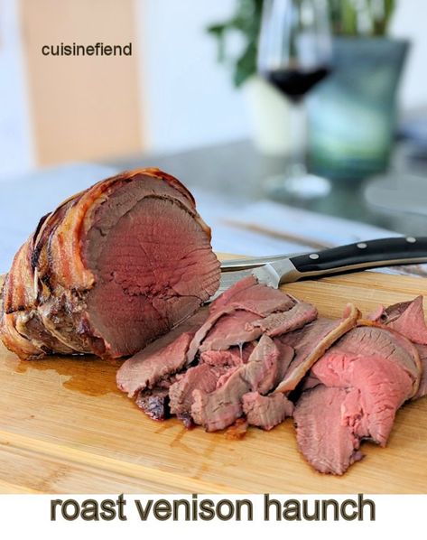 Deer Ham, Roast Venison Recipes, Ham Roast, How To Cook Venison, Roast In The Oven, Venison Burgers, Venison Roast, Chocolate Sauce Recipes, Roast Lamb Leg