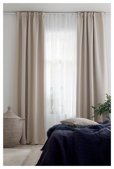 Beige Curtains Living Room, Curtains Living Room Modern, Living Room Decor Curtains, Curtains Living, Stylish Living Room, Room Makeover Bedroom, Home Curtains, Decor Minimalist, Living Room Decor Apartment