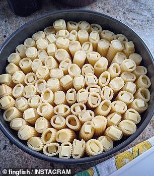 Everyone's obsessing over 'honeycomb' pasta dish that's taking over TikTok Timpani Pasta Dome, Honeycomb Pasta Recipe, String Cheese Recipes, Honeycomb Pasta, Rigatoni Pie, Spring Form Pan, Cannelloni Pasta, Meatless Pasta, Homemade Bolognese