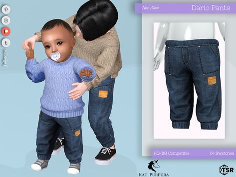 The Sims Resource - Dario Pants- Infant Ts4 Infant Clothes, Infant Clothing Cc Sims 4, Sims Cc Infant Clothes, Infant Boy Cc Sims 4, Sims 4 Infant Cc Clothing Male, Sims Infant Cc Clothes, Sims 4 Cc Infant Clothes Male, The Sims 4 Infant Cc Clothes, Sims 4 Male Infant Cc