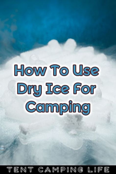 Dry Ice Cooler Camping, How To Use Dry Ice, Dry Camping Hacks, Dry Ice Cooler, Camping Diy Projects, Camping In The Rain, Camping Coolers, Camping 101, Dry Camping