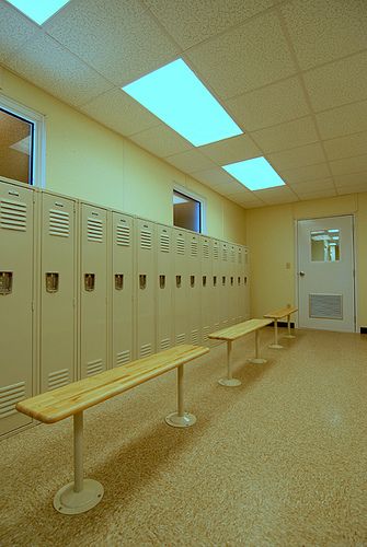 1020_lockerroom_starflite_systems Womens Locker Room, Gym Lockers, Team Bonding, Future School, Ipad Holder, Locker Room, Modular Building, School College, Room Chairs