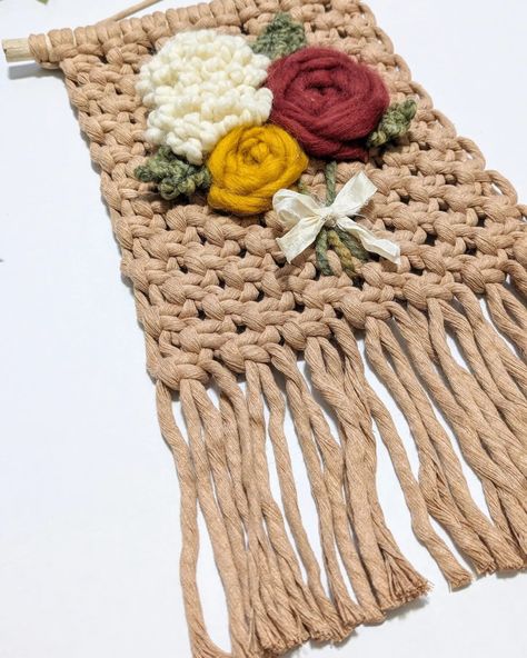 Another floral wall hanging! This one is still available, feel free to DM or find it at the Willoughby Art Festival on July 20th😊 #macrame #macramewallhanging #macrameflowers #modernmacrame #homedecor #wallart #walldecor #flowerart #flowerlove Floral Wall Hanging, Modern Macrame, Wall Deco, Art Festival, Floral Wall, Macrame Wall Hanging, Find It, Flower Art, Macrame