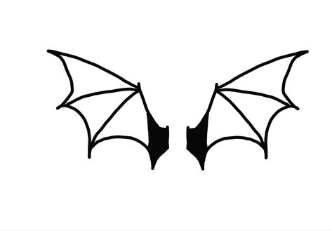 Bat Wings Neck Tattoo, Bat Wings Tattoo, Wing Neck Tattoo, Circle Borders, Henna Ideas, Wings Tattoo, Art References, Neck Tattoo, Bat Wings