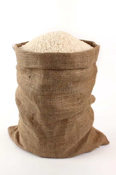 Rice. Sack of rice on a white background , #SPONSORED, #Sack, #Rice, #rice, #background, #white #ad Sack Of Rice, The Best Rice, Best Rice, Rice Bags, Stylish Mens Outfits, Recipe Images, White Rice, Fresh Produce, Food Store