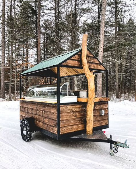 Vending Trailer, Beer Cart, Custom Food Trucks, Food Trailer For Sale, Mobile Coffee Shop, Coffee Trailer, Tiny House Camper, Mobile Food Cart, Truck Pulls