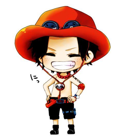 Ace One Piece, Chibi Anime Kawaii, One Piece Ace, One Piece Drawing, One Piece Comic, Kawaii Chibi, One Piece Fanart, Manga Anime One Piece, Bts Chibi