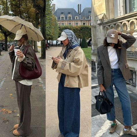 18 looks avec une casquette, la touche cool et tendance à porter tout au long de l’année. Vous préférez quelle tenue? 🫶🏻 #minimaliststyle #minimalistoutfit #falltrends #falloutfits #capsulewardrobe #cap #casualstyle Pull Oversize, Ig Post, Helmut Lang, Burberry, Porter, Fendi, Vogue