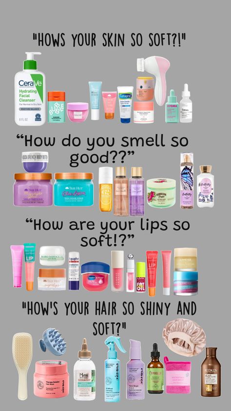 Items I use Makeup Routine Guide, Skincare Items, Sephora Skin Care, Beauty Routine Tips, Basic Skin Care Routine, Perfect Skin Care Routine, Healthy Skin Tips, Pretty Skin Care, Skin Care Order