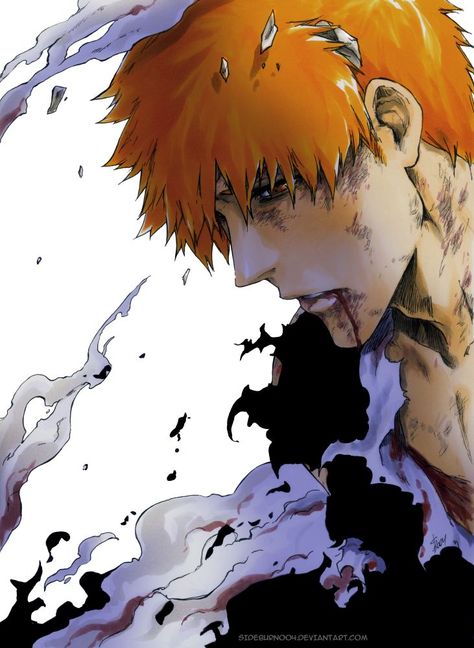 BLEACH: The End (spoiler) by Sideburn004 on DeviantArt Bleach Figures, Poses Manga, Rukia Bleach, Byakuya Kuchiki, Bleach Anime Ichigo, Bleach Anime Art, Kurosaki Ichigo, Bleach Fanart, Anime Bleach