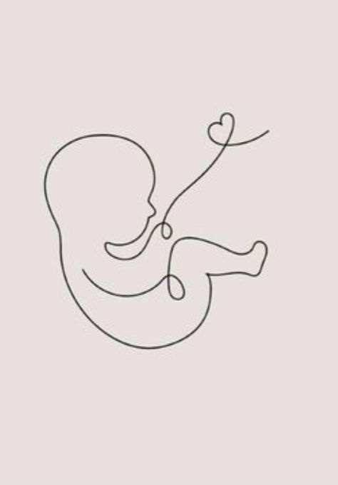 Pregnant Drawing, Baby Line Drawing, Pregnancy Drawing, White Board Drawings, One Line Tattoo, Birth Art, Drawings For Boyfriend, Baby Silhouette, Pregnancy Art