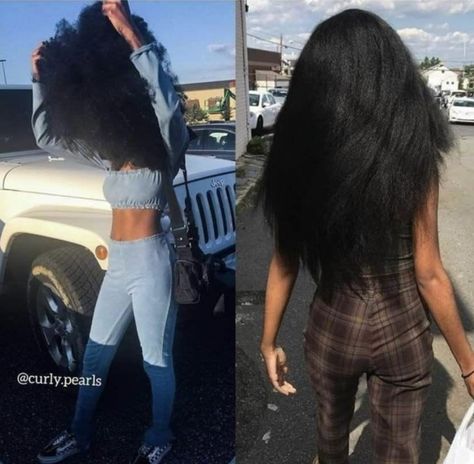 Long Relaxed Hair, Straight Natural Hair, Co Washing, Natural Hair Growth Remedies, Natural Girls, Natural Hair Growth Tips, Straight Natural, Natural African American Hairstyles, Hair Growth Shampoo