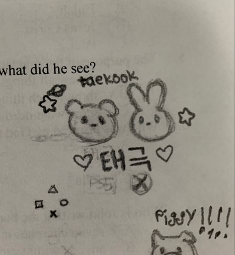 Kawaii animal fanart taekook Taekook Drawing Easy, Taekook Sketch, Taekook Drawing, Animal Fanart, Bts Doodles, Fanart Taekook, Easy Graffiti, Easy Graffiti Drawings, Cute Small Drawings